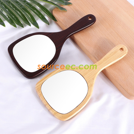 makeup mirror wooden