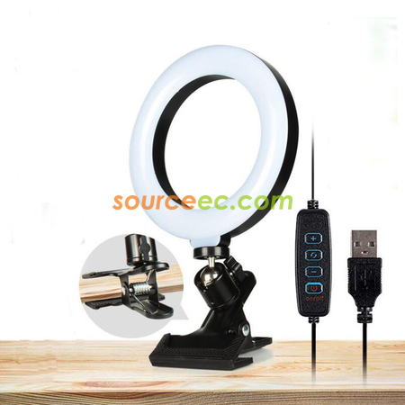 led ring magnifier light