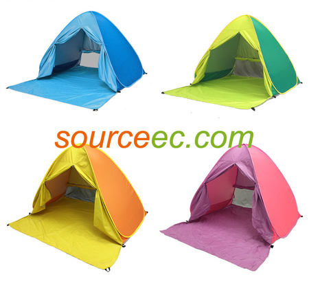 folding beach tent